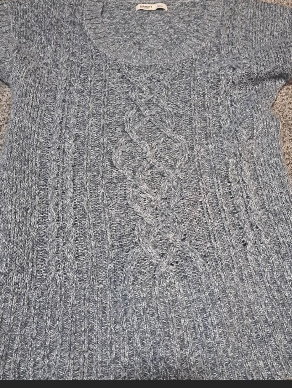 Old NAVY CABKE KNiT SWEATER